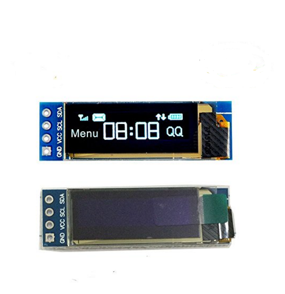  Interface Serial White blue OLED LCD Display Module 0.91