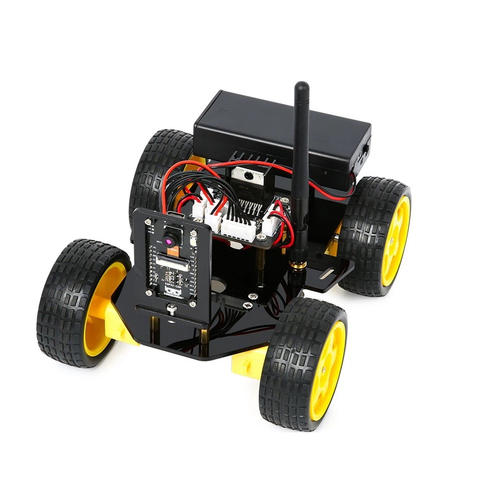 KUONGSHUN Programming TUTORIAL ESP32 Camera Robot Car Kit For Arduino