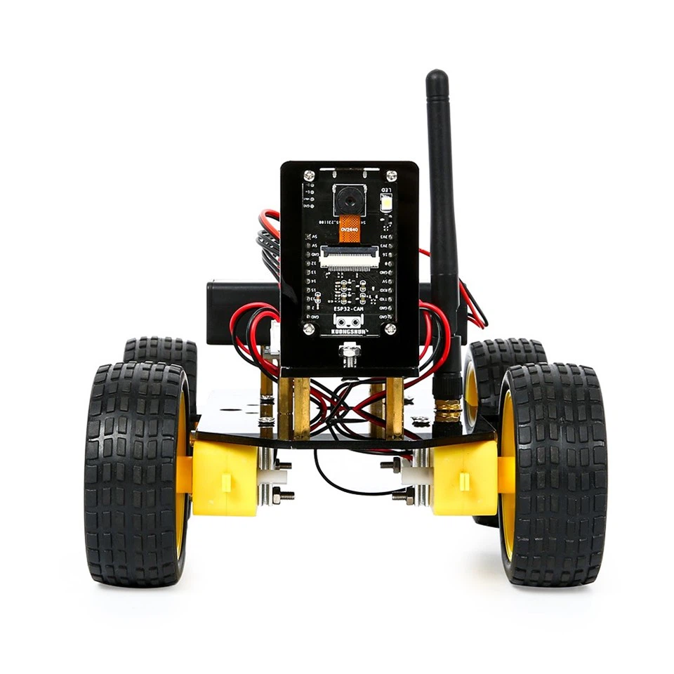KUONGSHUN Programming TUTORIAL ESP32 Camera Robot Car Kit For Arduino