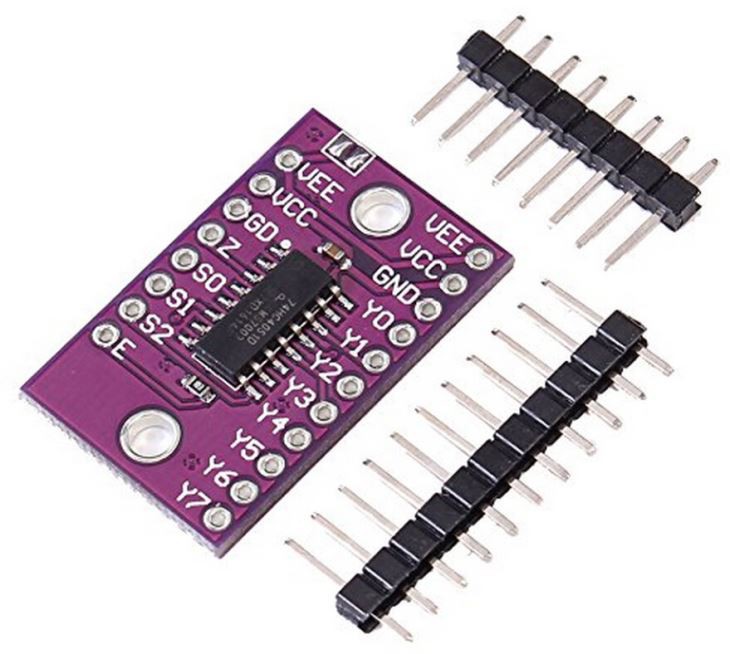CJMCU4051 8Channel Mux Analog Multiplexer