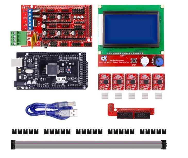LCD12864 Kit Printer 3D Dengan Mega 2560