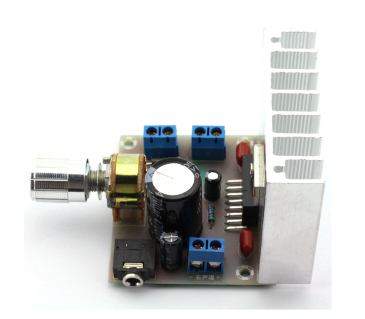 TDA7377 Power Amplifier Board DC12V Double 2.0 Channel Stereo Micro Digital Audio Power Amplifier 35W + 35W